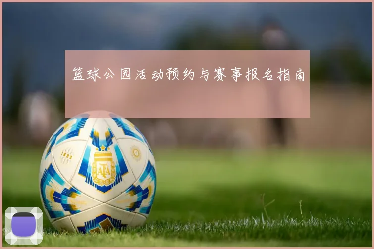 篮球公园活动预约与赛事报名指南